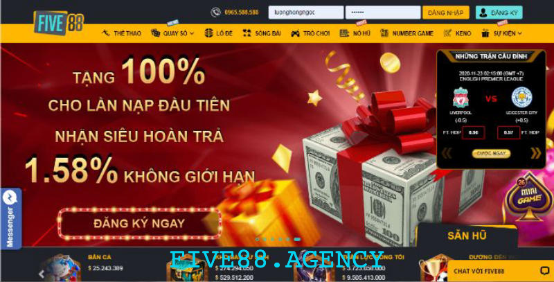 Đánh giá khuyến mãi Five88